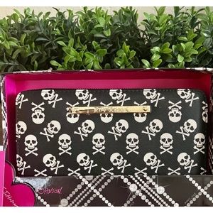 Betsey Johnson Skull Wallet